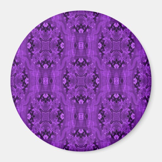 Aimant Amusant en violet....... (Devant)