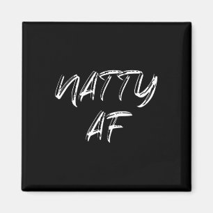 Aimant Amusant Gym entraînement 100% Natty Af Bodybuildin