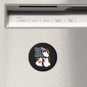 Aimant Amusant Halloween Ghost Pun Boo Dîner (In Situ (Lave-vaisselle))