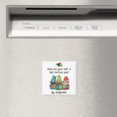 Aimant Amusant Hot Mince Pie Blague (In Situ (Lave-vaisselle))