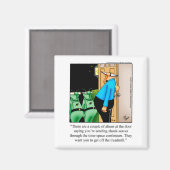 Aimant Amusant Humour de mariage amusant (Recto/Verso)