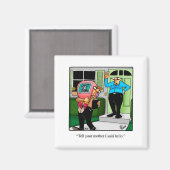 Aimant Amusant Humour de mariage amusant (Recto/Verso)