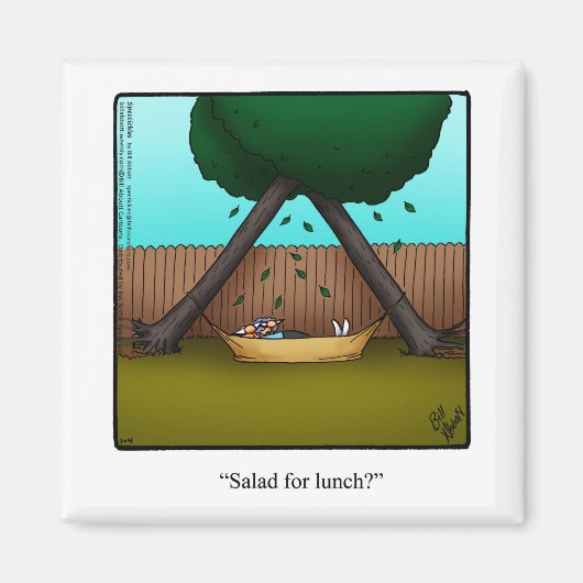 Aimant Amusant Humour de mariage drôle (Devant)