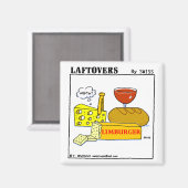 Aimant Amusant Limburger Fromage Odeur Dessin (Recto/Verso)