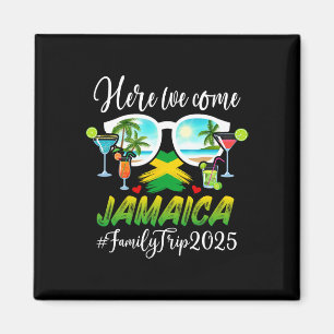 Aimant Amusant Matching Voyage en famille Jamaïque 2025 B