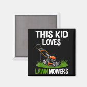 Aimant Amusant Moulage De Pelouse Pour Enfants Mower Farm (Recto/Verso)