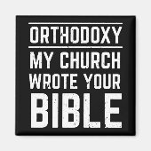 Aimant Amusant orthodoxe oriental (Devant)