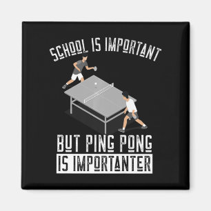 Aimant Amusant Ping Pong Lecteur Table Tennis Cadeau