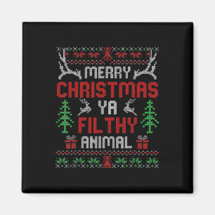 Aimant Amusant seul à la maison Films Joyeux Noël Vous sa