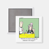 Aimant Amusant Stocker Stuffer Humour alimentaire (Recto/Verso)