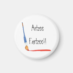 Aimant Amusant Super Cute Artzee Fartzee