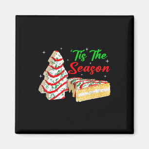 Aimant Amusant Tis Season Christmas Tree Cakes Debbie