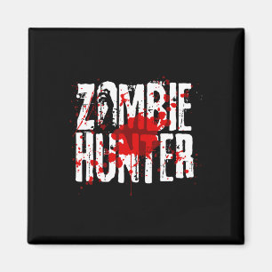 Aimant Amusant Zombie Hunter Design Pour Garçons Filles H