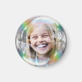 Aimant Amusante bulle personnalisée (Devant)