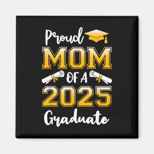 Aimant Amusante Maman Fière D'Un Cl De 2025 Diplômé