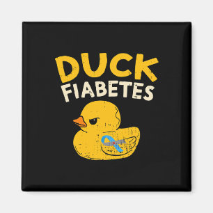 Aimant Amusants Diabète Sensibilisation I Canard Fiabetes