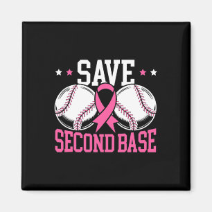 Aimant Amusants Économisez 2e Base de Baseball joueur Can