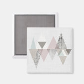 Aimant Amuse II | Moderne géométrique (Recto/Verso)