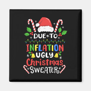 Aimant Amusement À Cause De L'Inflation Laid Noël S Pour