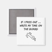 Aimant Amusement De La Novelté Inspiré Par Crossfit (Recto/Verso)