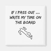 Aimant Amusement De La Novelté Inspiré Par Crossfit (Devant)