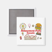Aimant Amusement Park Fanatic (Recto/Verso)
