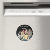 Aimant Amusement tard dans la nuit ! ! (In Situ (Lave-vaisselle))