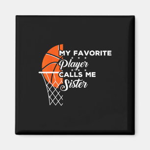 Aimant Amusez Mon Joueur De Basketball Favori M'Appelle S