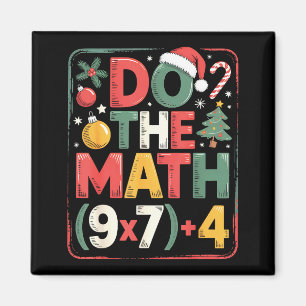 Aimant Amusez-vous à faire le calcul 67 Mème Six Sept Noë