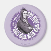 Aimant Amy Farrah Fowler - Graphique d'informations (Devant)