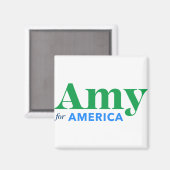 Aimant Amy Klobuchar pour le président 2020 (Recto/Verso)