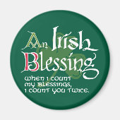 Aimant An Irish Blessing (Devant)