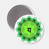Aimant Anahata Le Coeur Chakra (Recto/Verso)