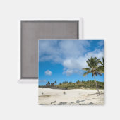 Aimant Anakena, Rapa Nui, Easter Island, Chili (Recto/Verso)