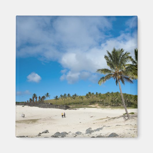 Aimant Anakena, Rapa Nui, Easter Island, Chili (Devant)