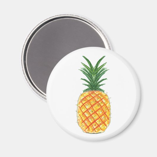 Aimant Ananas (Recto/Verso)