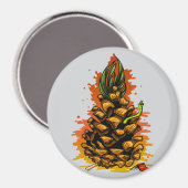 Aimant Ananas (Recto/Verso)
