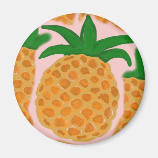 Aimant ananas (Devant)