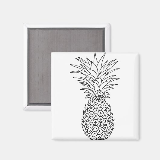 Aimant ananas (Recto/Verso)