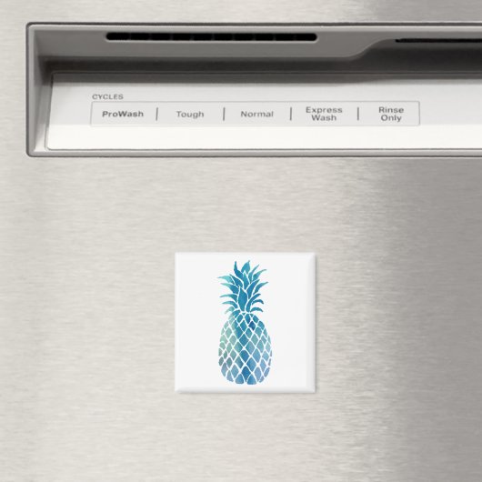 Aimant ananas bleu (In Situ (Lave-vaisselle))