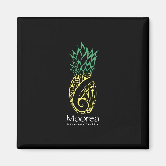 Aimant Ananas de Moorea (Devant)