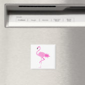 Aimant Ananas Flamant rose (In Situ (Lave-vaisselle))