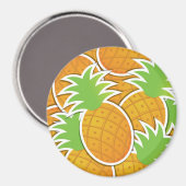 Aimant Ananas funky (Recto/Verso)
