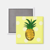 Aimant Ananas tout simplement frais (Recto/Verso)