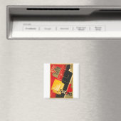 Aimant Anarchiste espagnol de la guerre civile / Facisme  (In Situ (Lave-vaisselle))