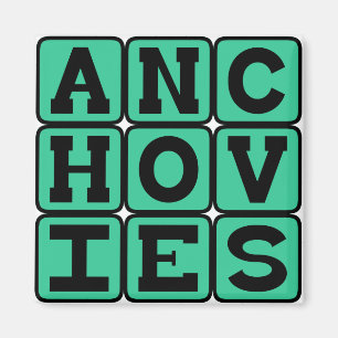 Aimant Anchois, Garniture de Pizza