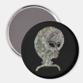 Aimant Ancien Alien (Recto/Verso)