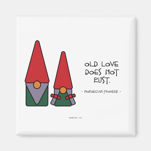 Aimant Ancien amour (Devant)
