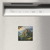 Aimant Ancien château majestueux (In Situ (Lave-vaisselle))