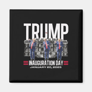 Aimant Ancien Donald Trump Dance Jour d'inauguration 2025